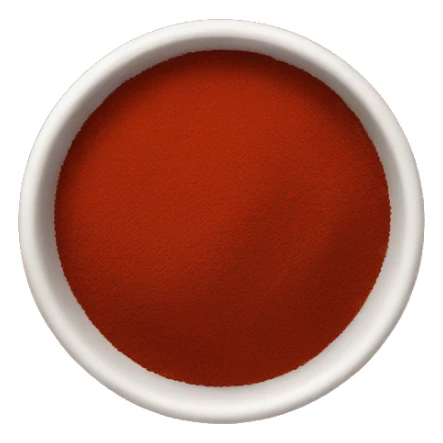 Red spices in bowl sticker