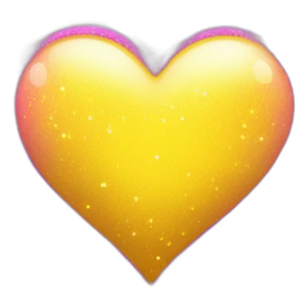 pink-and-purple-heart-with-yellow-sparkles sticker