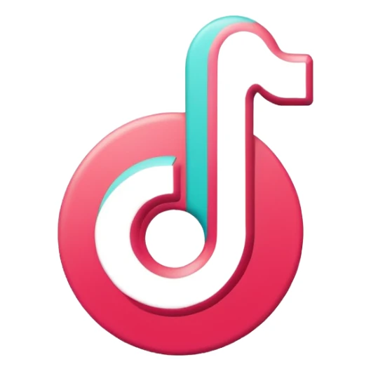 Logo de verificación de tík tok con ✔️ de color blanco sticker