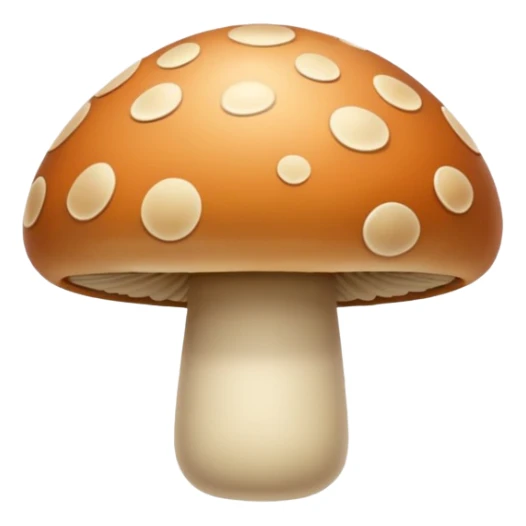 mushroom beige sticker