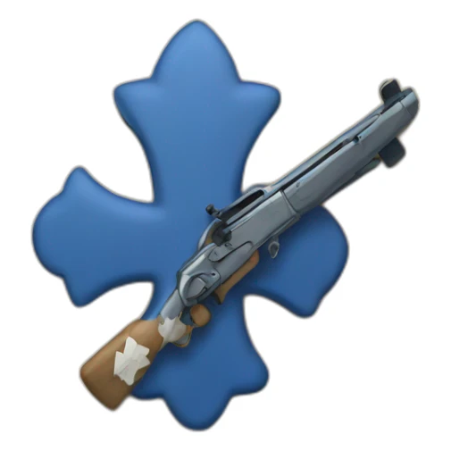 Croix scout de france sticker