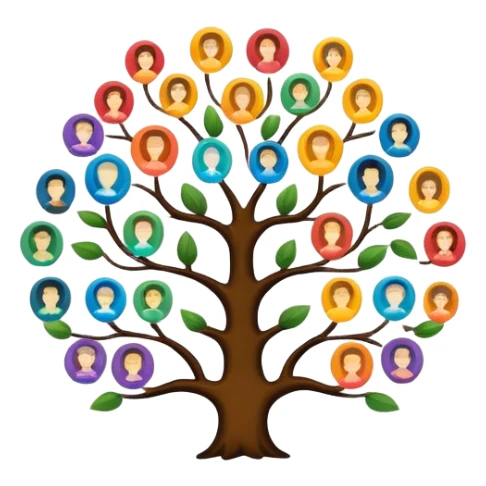 created a highly detailed but manly looking family genealogy logo with multiple colors and make sure it include the name Odlin. sticker