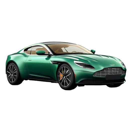 Aston Martin DB11 - Aston Martin (Model Year: 2022) (Iconic colour: Green) sticker