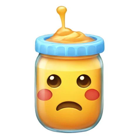 baby food with ice in it sticker