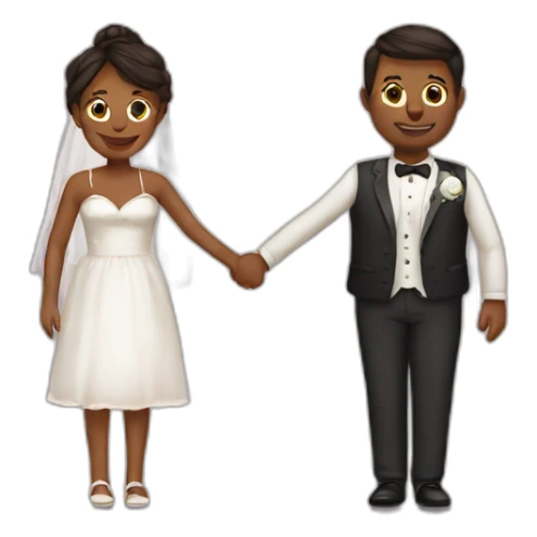 Marriage sticker