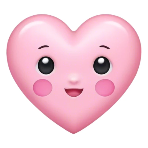 baby pink hearts  sticker
