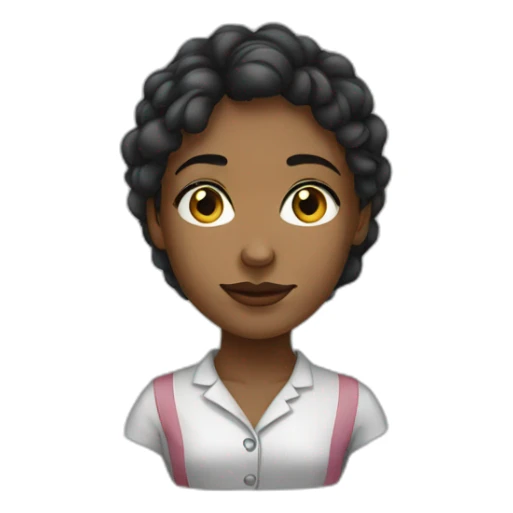 strong wiled french young women  sticker