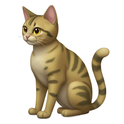 Ukrainian military cat (air defense) sticker