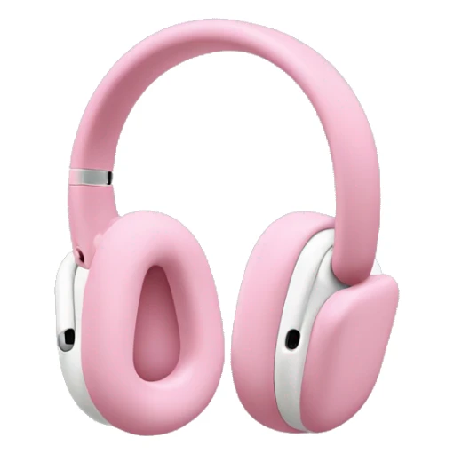 Airpods Max 1. generation with pink bow left and right sticker