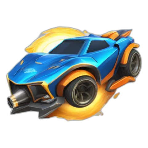 Logo Légende super sonic du jeux rocket league sticker