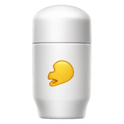 deodorant with a bite out of it sticker