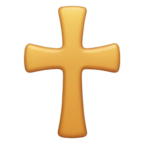 mini cross sticker