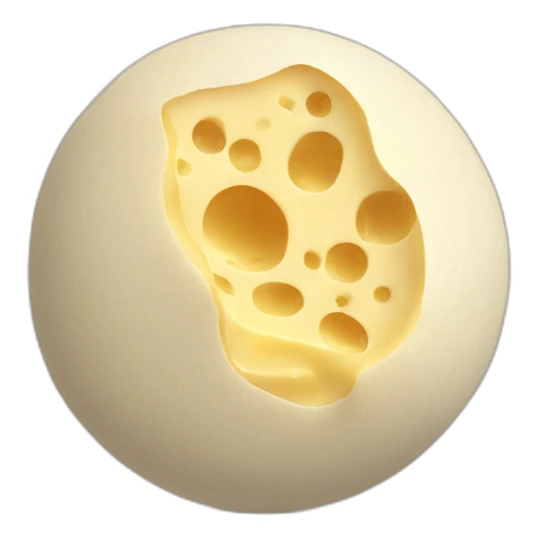 ball of strand cheese sticker