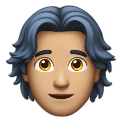 Santino Cimino long hair sticker