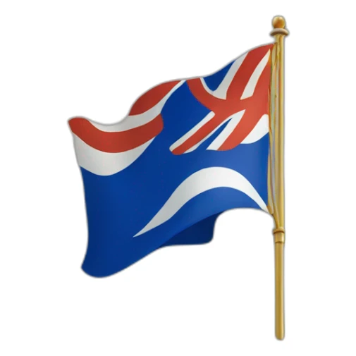 Nouveau drapeau de la Martinique sticker
