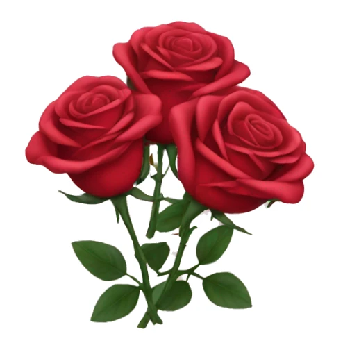 3 roses sticker