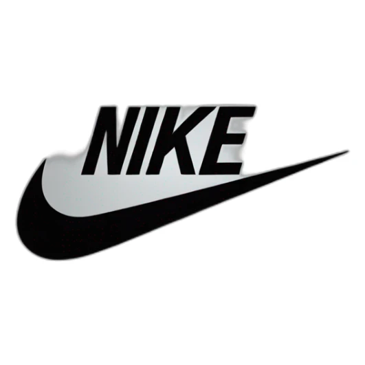 Nike logo black symbol sticker