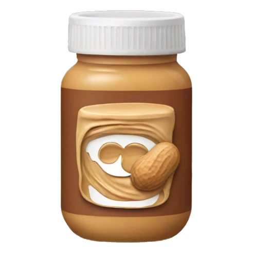 Peanut butter  sticker