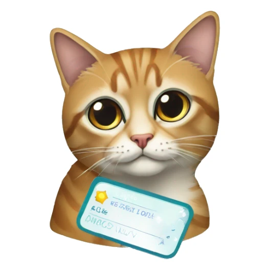 ded creativity and community engagement, propelling us Using the name tag anomaly in the sticker with a cat in space  sticker