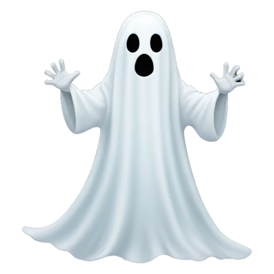 Ghost sticker