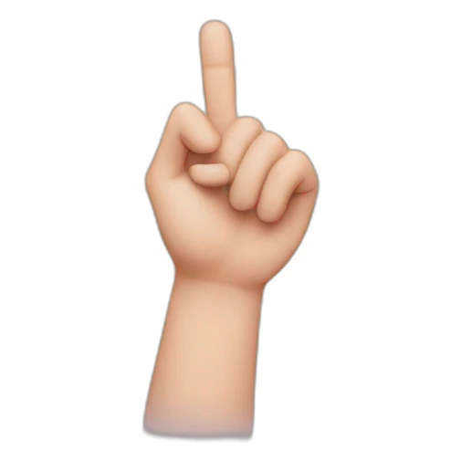 Heart with hands and thumb in the air sticker