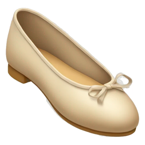 Ballerina Shoes in beige  sticker