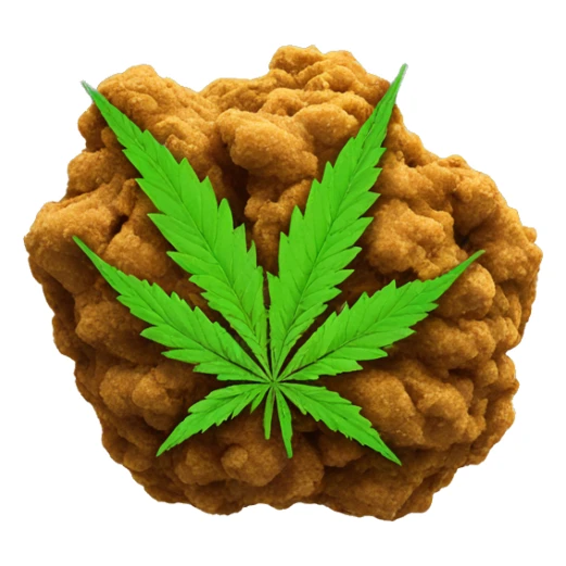  cola cannabis nug emoji sticker