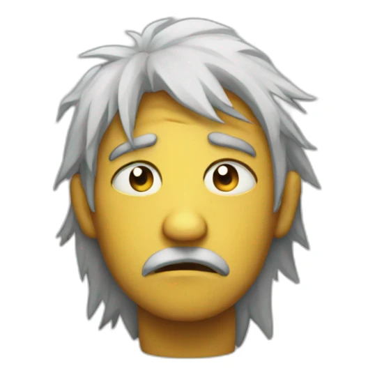 ivor storm sad face sticker