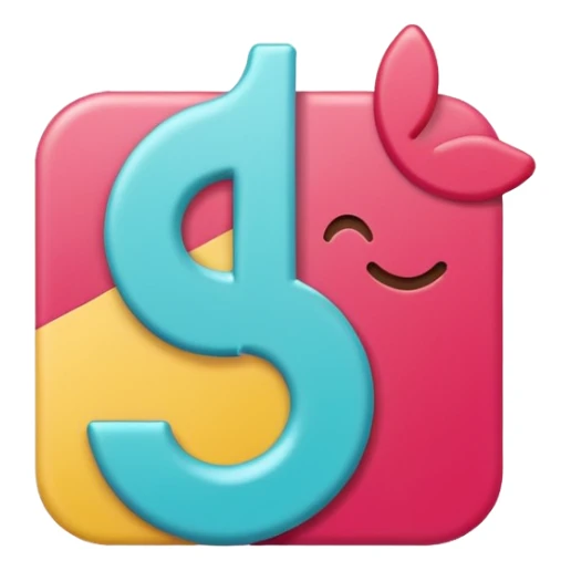 A clean, modern emoji-style icon representing a TikTok certification: a TikTok logo combined with a checkmark badge, flat design, simple shapes, bright colors, minimal details, transparent background, high resolution, emoji style. sticker