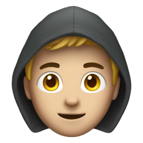 Create a emoji of a thief sticker