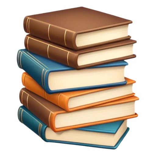 Cozy pack of books sticker