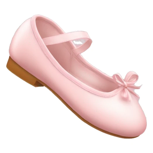 Ballerina shoes baby pink sticker