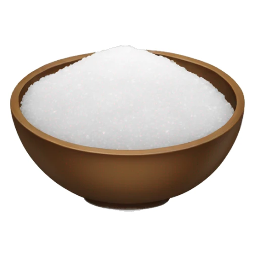 a bowl of salt sticker