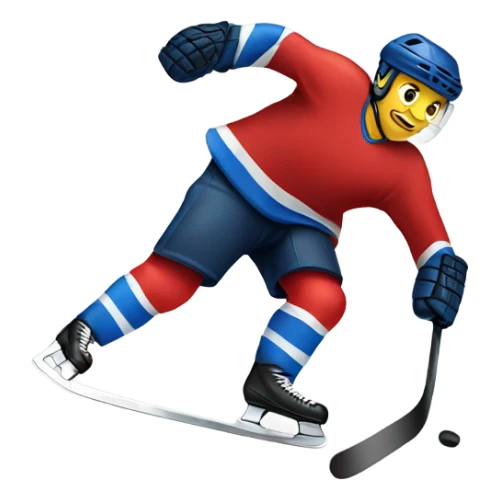 Hockey skate sticker
