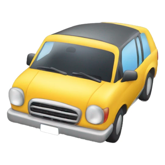 An image or icon combining a car and karaoke sticker