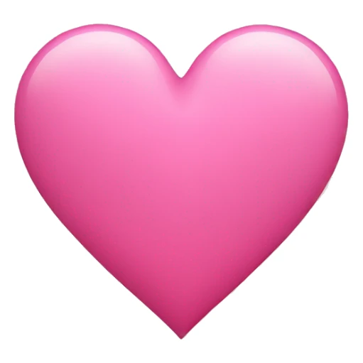 Pink heart  sticker