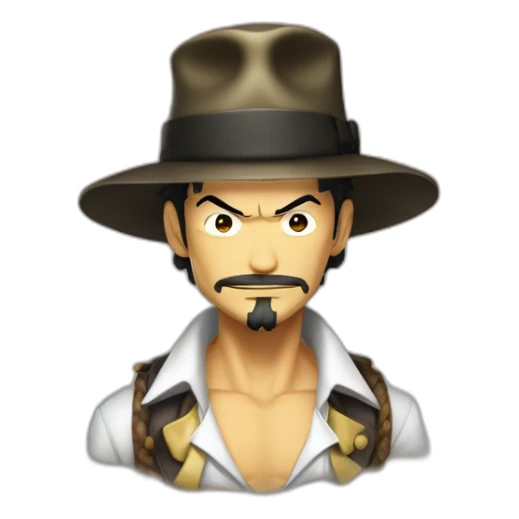 borsalino kizaru from one piece sticker
