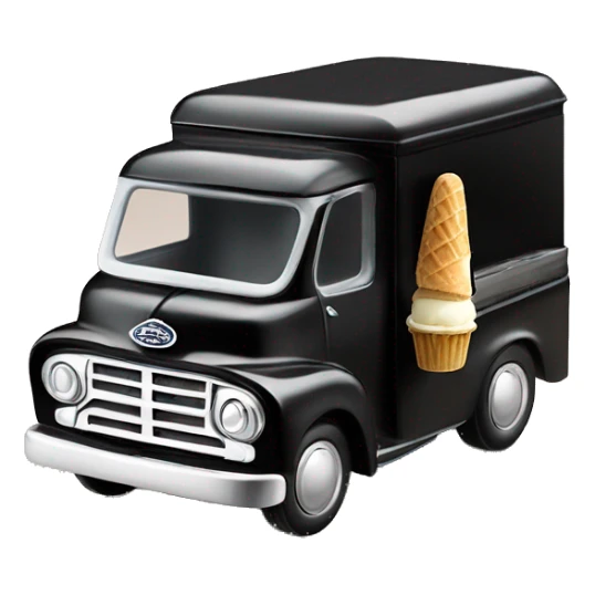 Darth Vader’s Matchbox ice cream truck 1956 ford sticker