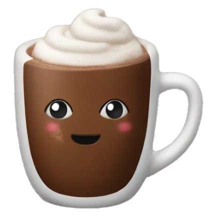 Hot cocoa sticker