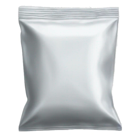 small baggie of salt sticker