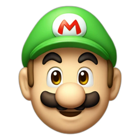 Super mario qui frappe luigi sticker