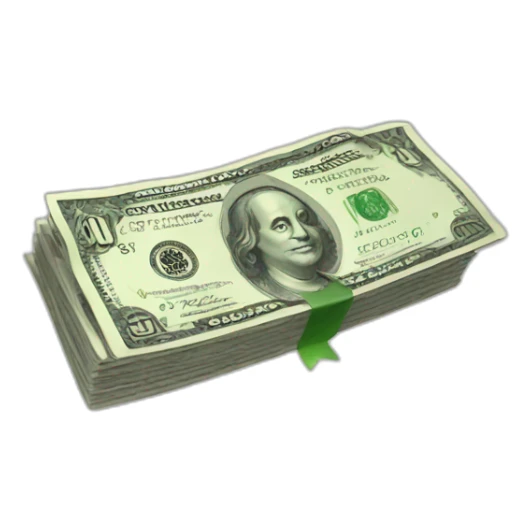 Money emoji sticker