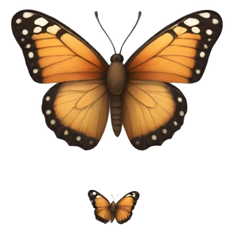 Butterfly sticker