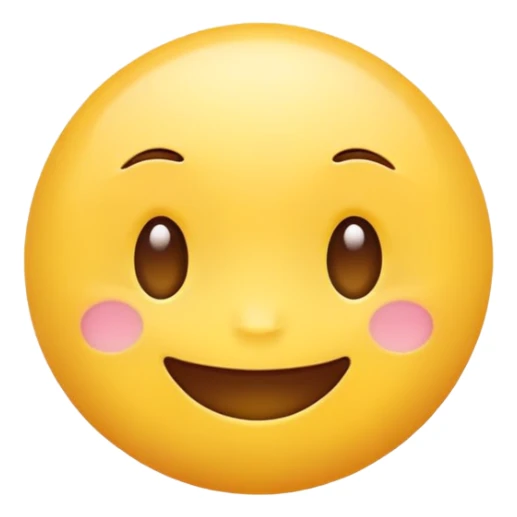 Cute Kawaii Yellow Emoji Face sticker