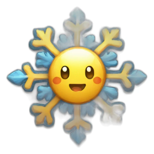 badge, medal, new year, snowflake, pokemon, picture, paint, draw sticker