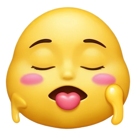 Old school yahoo messenger kiss emoji sticker