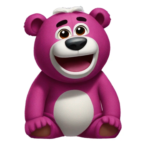 Lotso from toy story  sticker