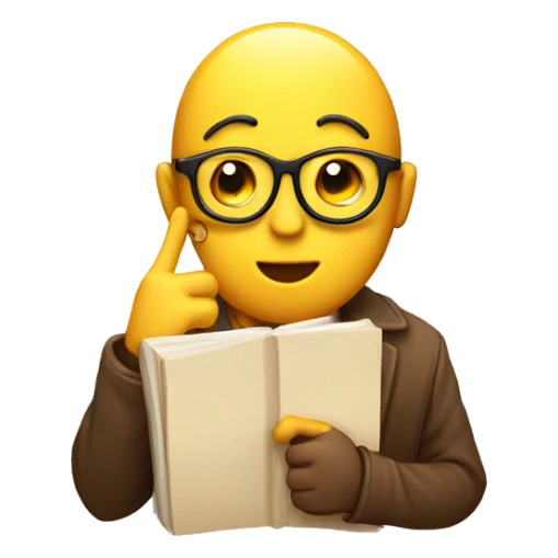 a yellow character with round face smiling making the shhh sign while holding a secret diary sticker