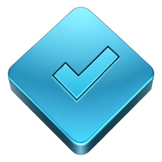 can u make roblox blue square checkmark and square should be tilted to  sticker