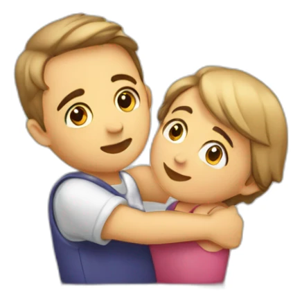 Envie de faire un calin sticker